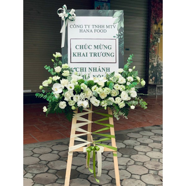 Hoa khai trương