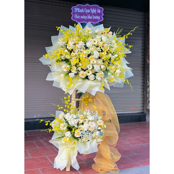 Hoa khai trương
