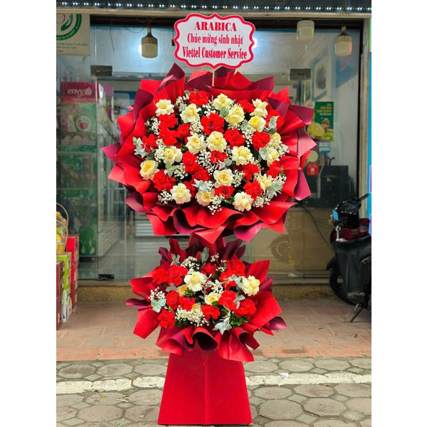 Hoa khai trương