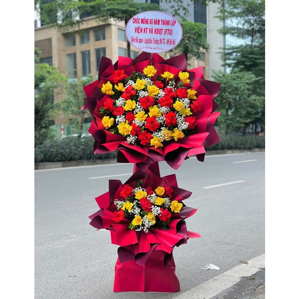 Hoa khai trương